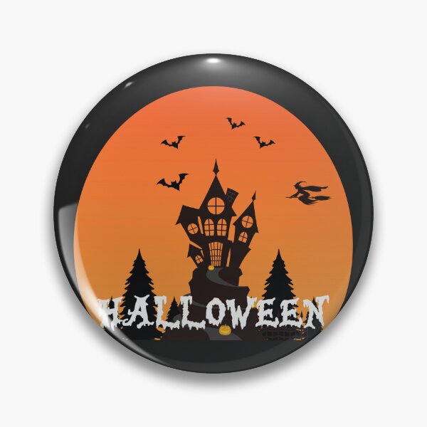 Item preview,  Halloween Haunted House Under Full Moon designed and sold by Mdjahirulsk.
