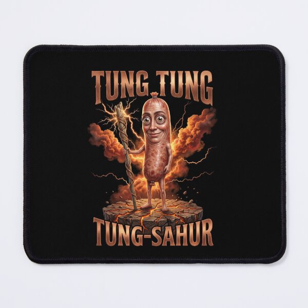 Item preview, Surreal Italian Brainrot Meme Tung Tung Tung Sahur designed and sold by MOONE FLOWER.