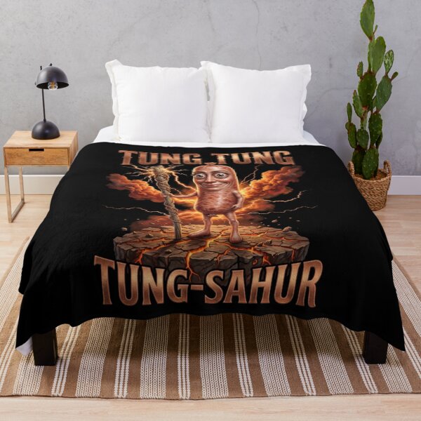 Item preview, Surreal Italian Brainrot Meme Tung Tung Tung Sahur designed and sold by MOONE FLOWER.