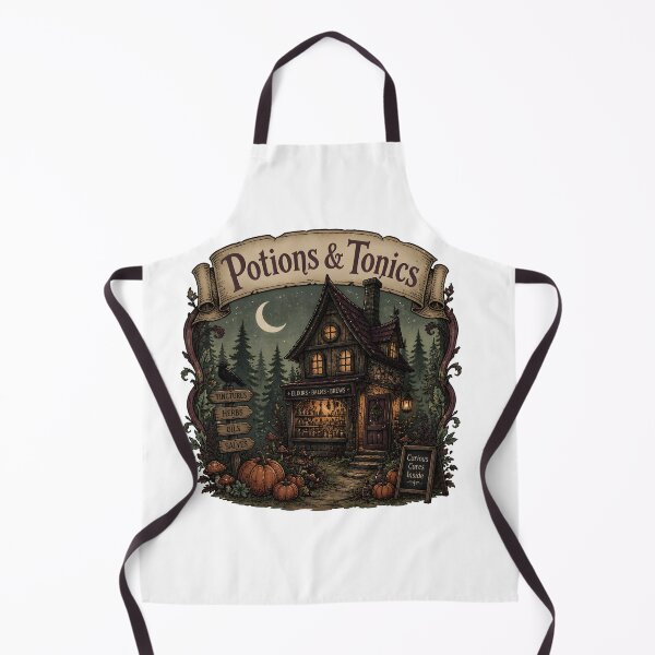Item preview, Potions & Tonics A Potion Shop in the Woods designed and sold by RoyesButler.