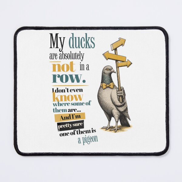 Item preview, Ducks In A Row designed and sold by LaughandLaugh.