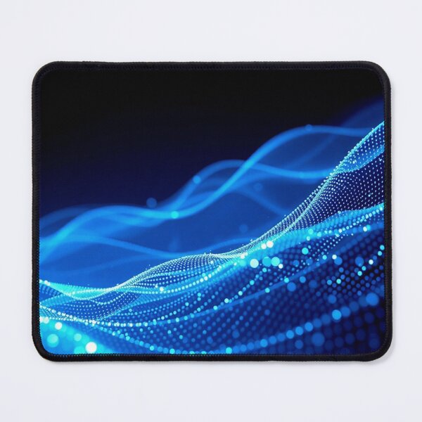 Item preview, Deep Blue Ocean Wave Abstract Digital Art Design designed and sold by IntelliMindDesigns.