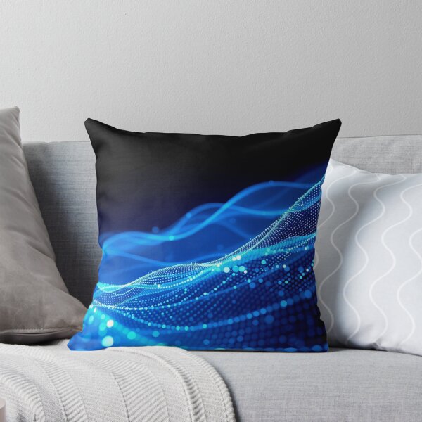 Item preview, Deep Blue Ocean Wave Abstract Digital Art Design designed and sold by IntelliMindDesigns.
