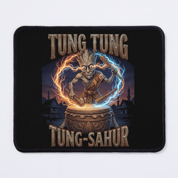 Item preview, Surreal Italian Brainrot Meme Tung Tung Tung Sahur designed and sold by MOONE FLOWER.