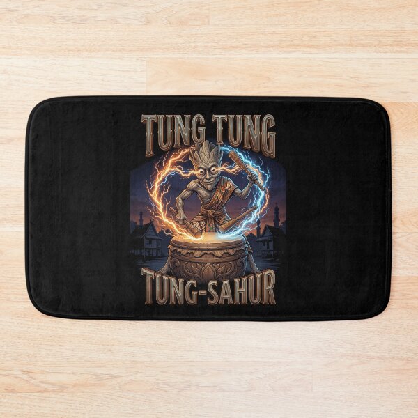 Item preview,  Surreal Italian Brainrot Meme Tung Tung Tung Sahur designed and sold by MOONE FLOWER.