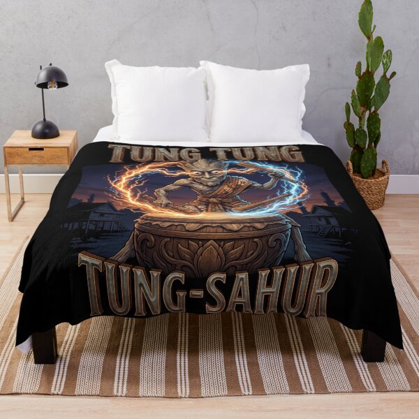 Item preview, Surreal Italian Brainrot Meme Tung Tung Tung Sahur designed and sold by MOONE FLOWER.