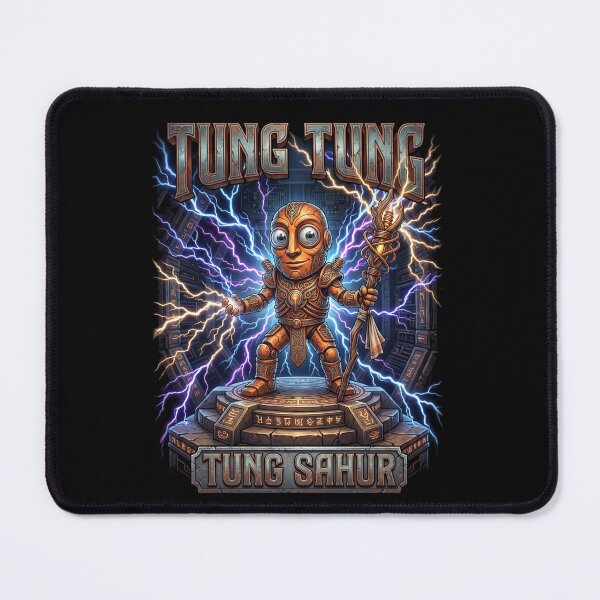 Item preview, Surreal Italian Brainrot Meme Tung Tung Tung Sahur designed and sold by MOONE FLOWER.