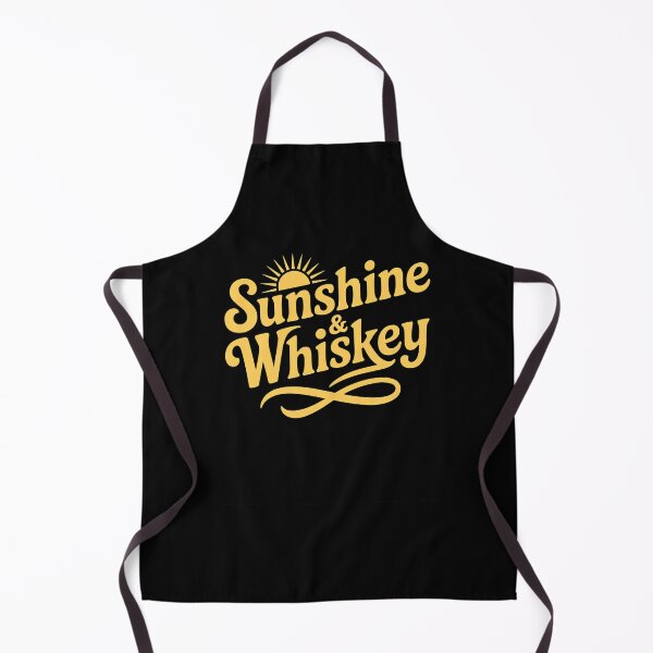 Aperçu de l'œuvre Sunshines & Whiskey Retro 70s Vibe créée et vendue par SketchyCrew.