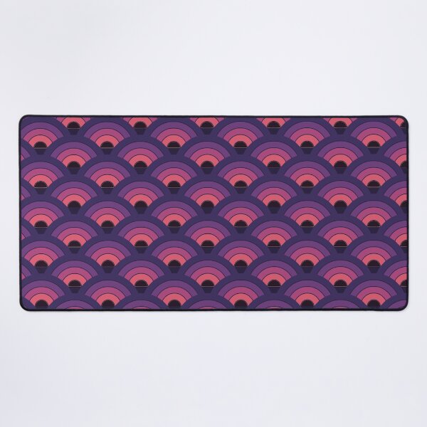 Item preview, Japanese Seigaiha Sunset Wave Pattern Retro Aesthetic designed and sold by KungPowUnicorn.