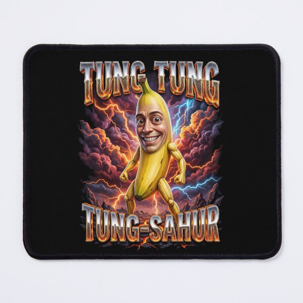 Item preview, Surreal Italian Brainrot Meme Tung Tung Tung Sahur designed and sold by MOONE FLOWER.