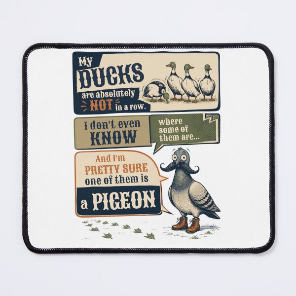 Item preview, Ducks In A Row designed and sold by LaughandLaugh.