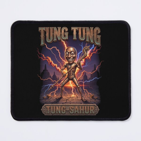 Item preview, Surreal Italian Brainrot Meme Tung Tung Tung Sahur designed and sold by MOONE FLOWER.