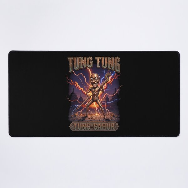 Item preview, Surreal Italian Brainrot Meme Tung Tung Tung Sahur designed and sold by MOONE FLOWER.