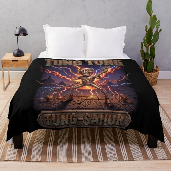 Item preview, Surreal Italian Brainrot Meme Tung Tung Tung Sahur designed and sold by MOONE FLOWER.
