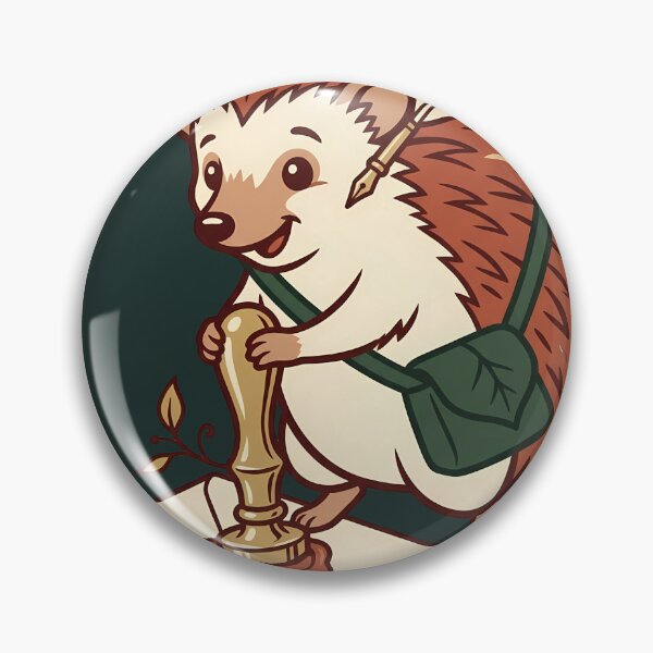 Item preview, Snail Mail Hedgehog Letter Lover designed and sold by Fun2Fentastic.