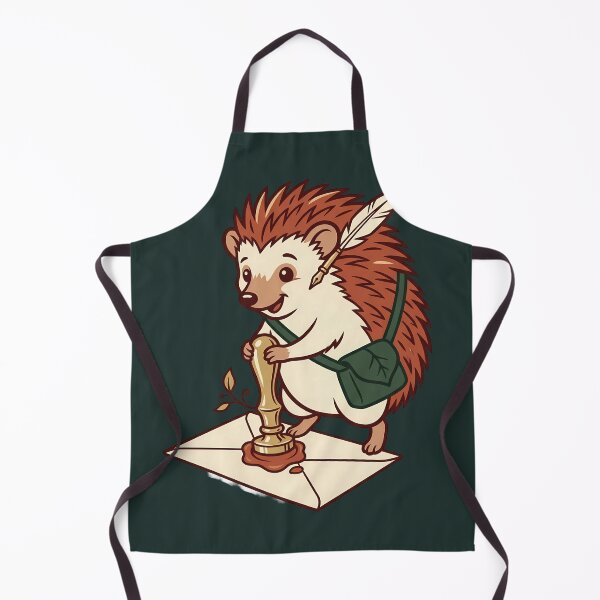 Item preview, Snail Mail Hedgehog Letter Lover designed and sold by Fun2Fentastic.