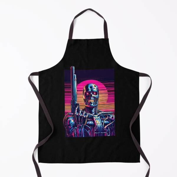 Item preview, Synthwave T-800 Endoskeleton Rifles designed and sold by SketchyCrew.