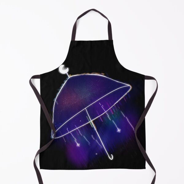 Item preview, Digital Night Umbrella – Starlit Rain designed and sold by Astral-AL.