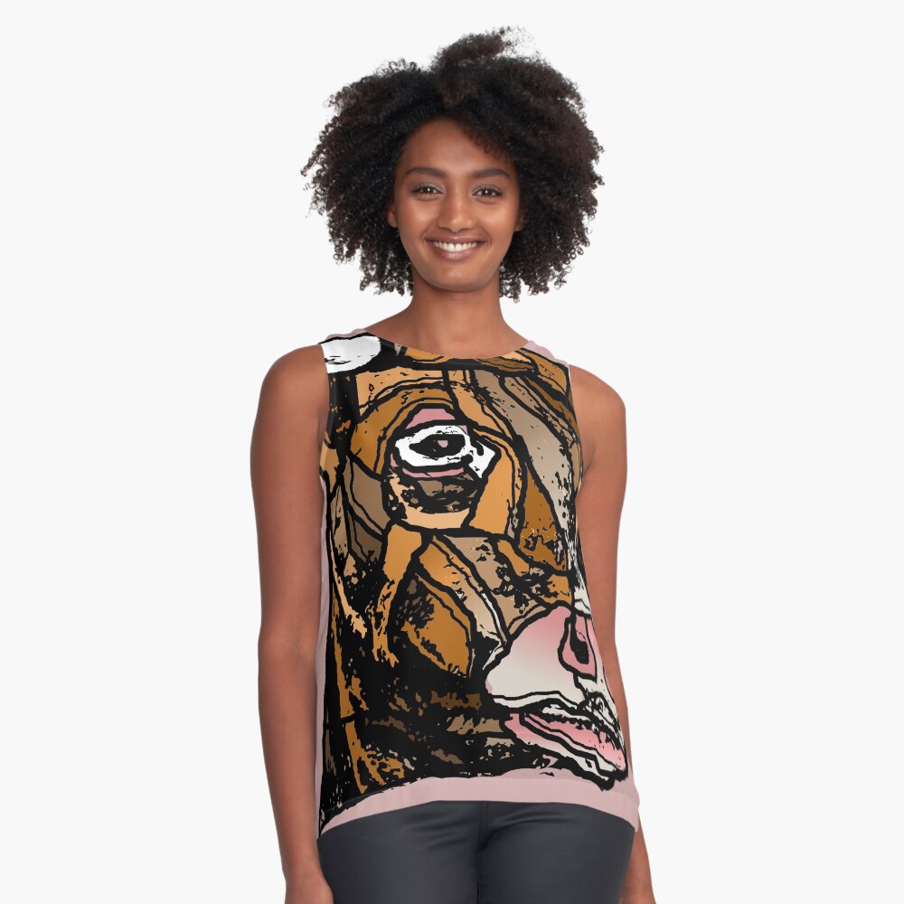 Item preview, Sleeveless Top designed and sold by Packeredo.