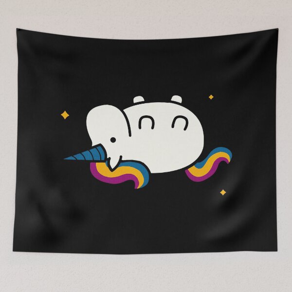 Item preview, Cute Chibi Unicorn Sloth Magical Fantasy Art designed and sold by galihdaffa.