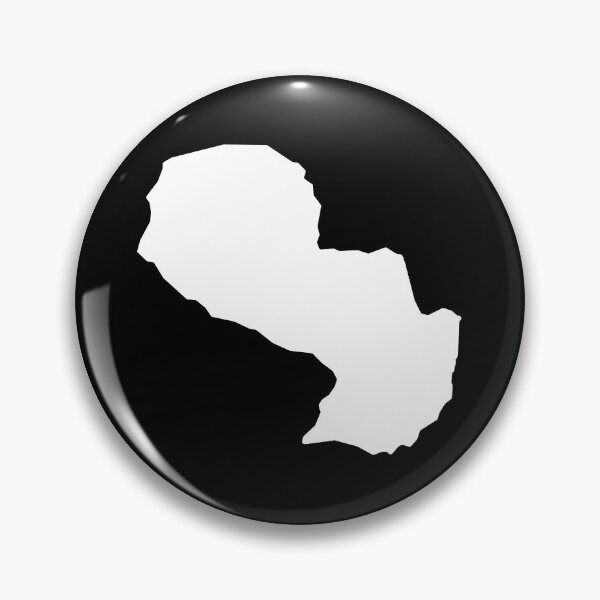 Item preview, Paraguay Country Shape PY designed and sold by shitpostee.