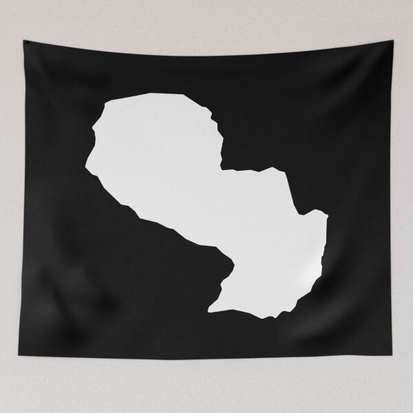 Item preview, Paraguay Country Shape PY designed and sold by shitpostee.