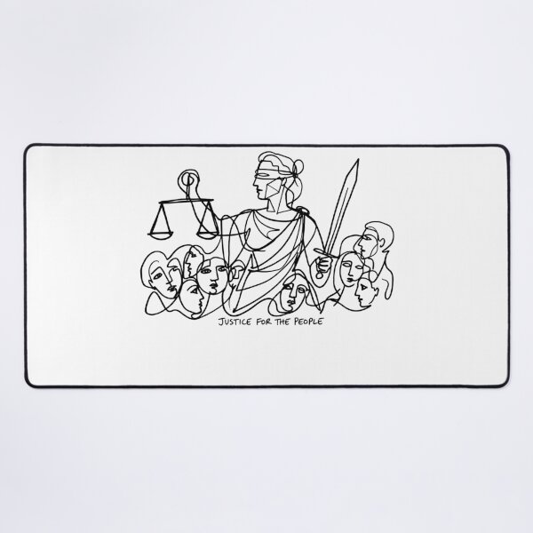 Item preview, People Justice | "Democracy and justice" designed and sold by YOU SHOP NOW.