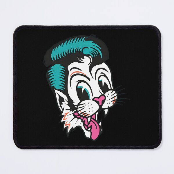 Item preview, Pompadour Wildcats Style Tattoos designed and sold by SketchyCrew.