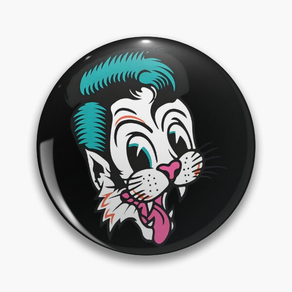 Item preview, Pompadour Wildcats Style Tattoos designed and sold by SketchyCrew.