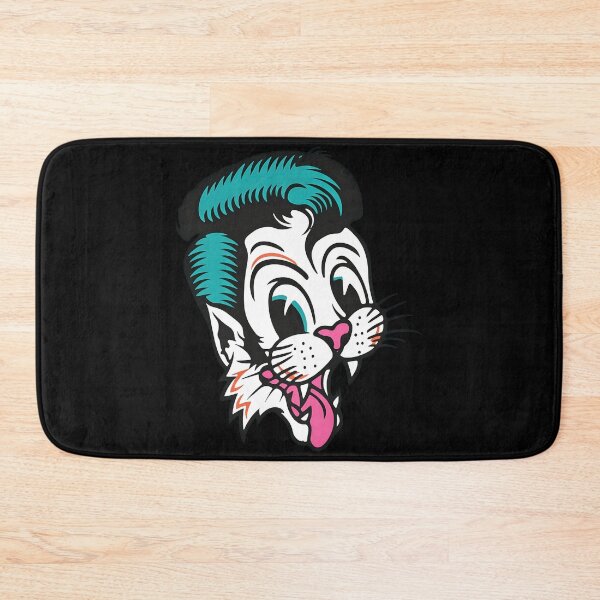 Item preview, Pompadour Wildcats Style Tattoos designed and sold by SketchyCrew.