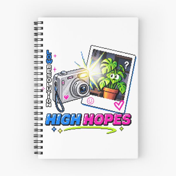Item preview, LOW RESOLUTION HIGH HOPES designed and sold by BRIGHT BITS BOUTIQUE.