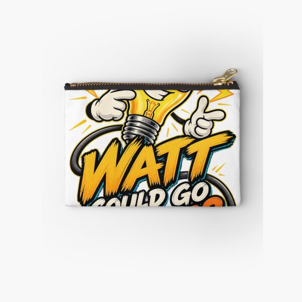 Item preview, Watt Could Go Wrong Funny Electrician Humor designed and sold by ABprintstudio.