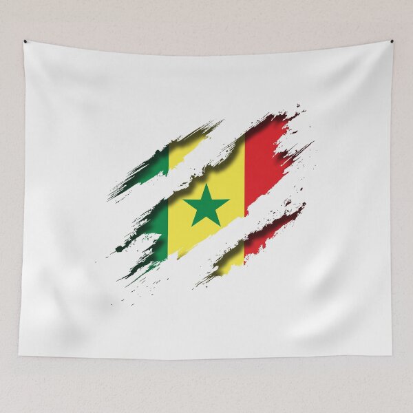 Item preview, Senegal "Tearing A New One" designed and sold by BlackCheetah.