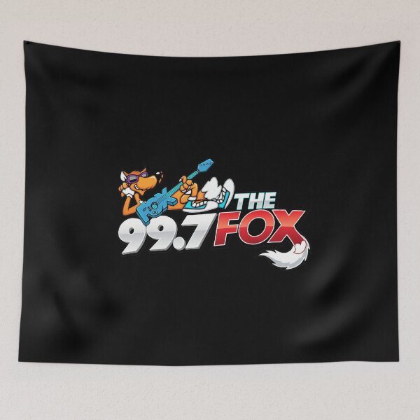 Item preview, The 99.7 Fox Radio Rock Mascots Guitar designed and sold by SketchyCrew.