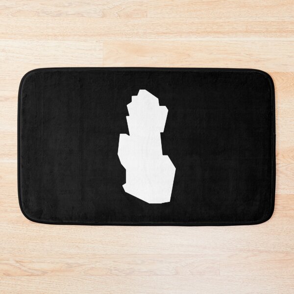 Item preview, Qatar Country Shape QA designed and sold by shitpostee.