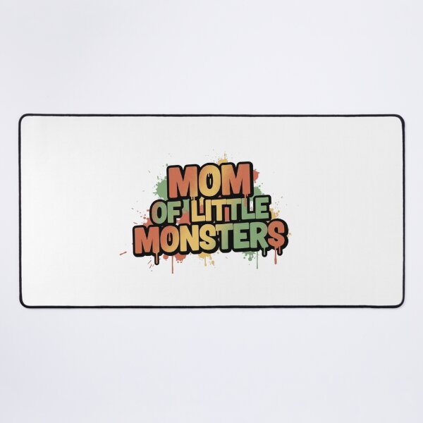 Item preview, Mom of Little Monsters Funny Retro Halloween Drip Text designed and sold by FestivityFinds.