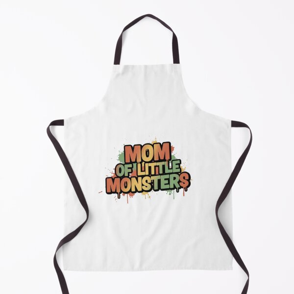 Item preview, Mom of Little Monsters Funny Retro Halloween Drip Text designed and sold by FestivityFinds.