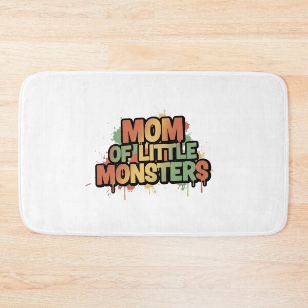 Item preview, Mom of Little Monsters Funny Retro Halloween Drip Text designed and sold by FestivityFinds.