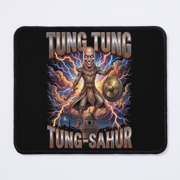 Item preview, Surreal Italian Brainrot Meme Tung Tung Tung Sahur designed and sold by MOONE FLOWER.