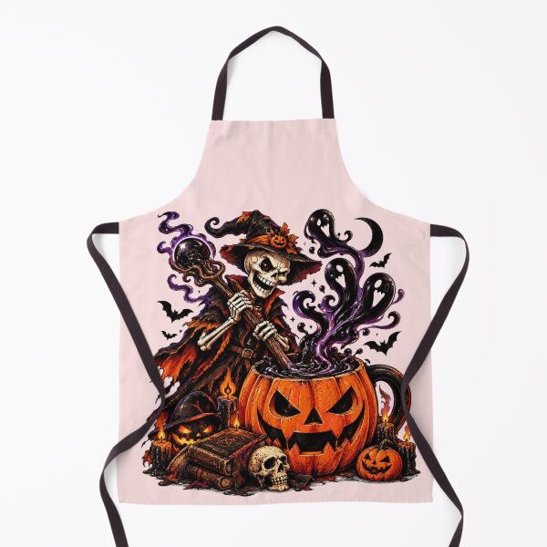 Item preview, Funny Halloween Witch Skeleton Pumpkin Ghost Gothic designed and sold by PIXENTRA.