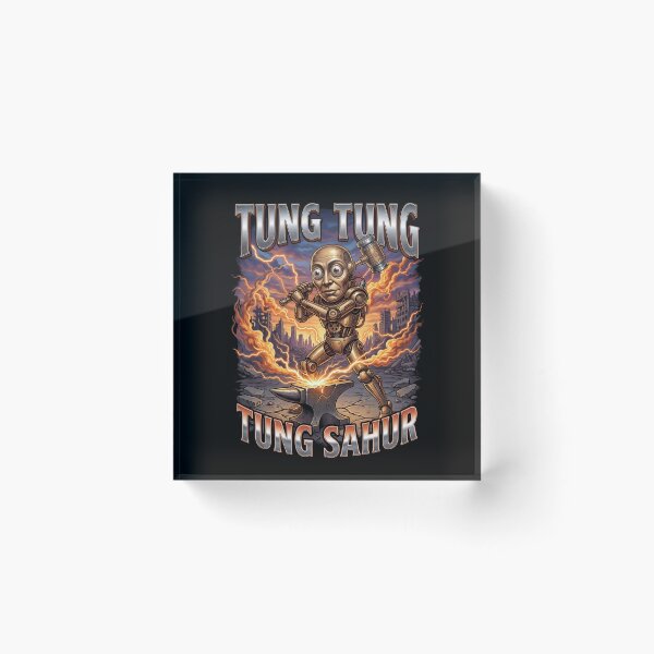 Item preview,  Surreal Italian Brainrot Meme Tung Tung Tung Sahur designed and sold by MOONE FLOWER.