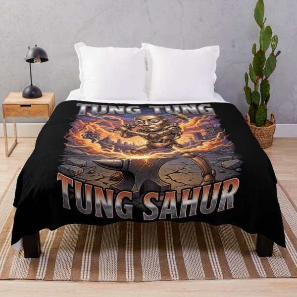Item preview, Surreal Italian Brainrot Meme Tung Tung Tung Sahur designed and sold by MOONE FLOWER.