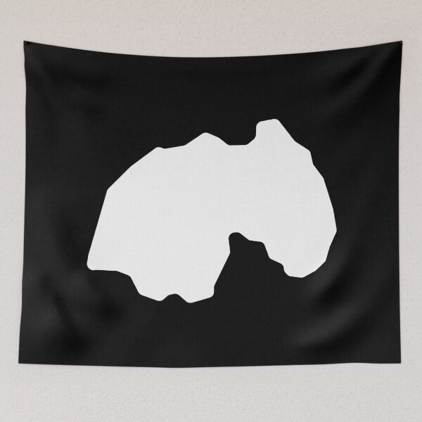 Item preview, Rwanda Country Shape RW designed and sold by shitpostee.