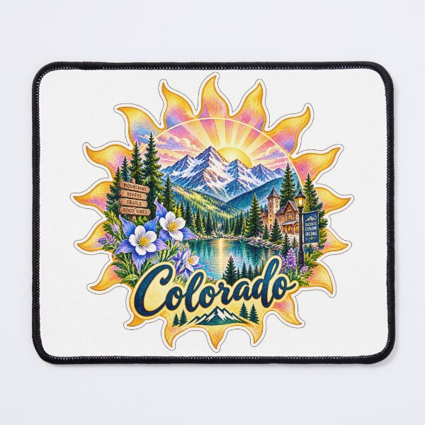 Item preview, Rocky Mountain State Sun designed and sold by Whimspired By Paxx.