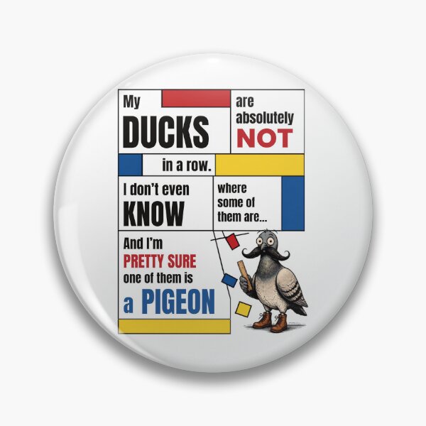 Item preview, Ducks In A Row designed and sold by LaughandLaugh.