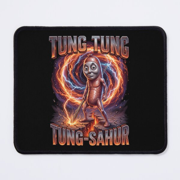 Item preview, Surreal Italian Brainrot Meme Tung Tung Tung Sahur designed and sold by MOONE FLOWER.