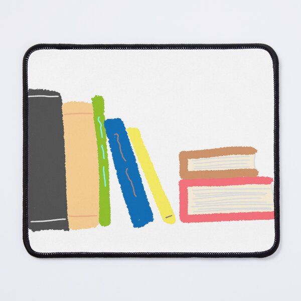 Item preview, Colorful Crayon Texture Book Stack designed and sold by raun.draw.