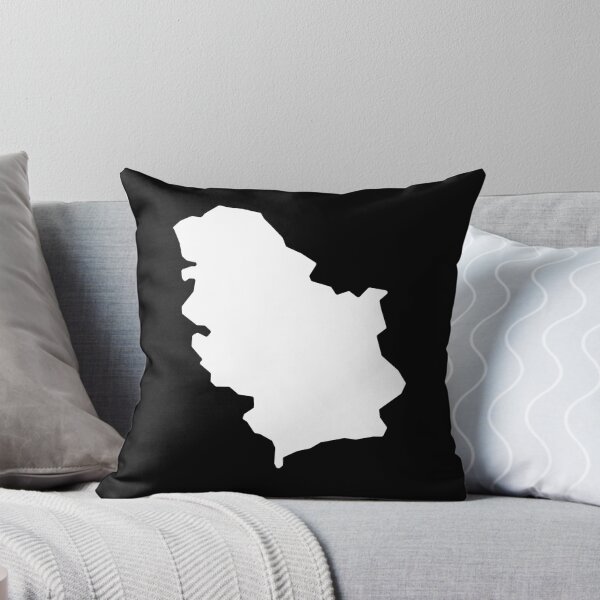 Item preview, Serbia Country Shape RS designed and sold by shitpostee.