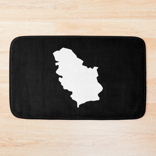 Item preview, Serbia Country Shape RS designed and sold by shitpostee.