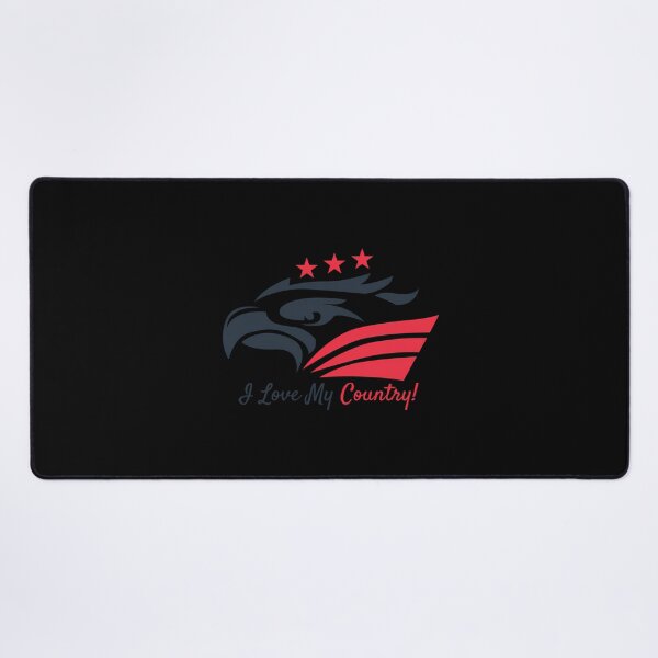 Item preview, I Love My Country - Patriotic Car Bumper designed and sold by feroneviescao.